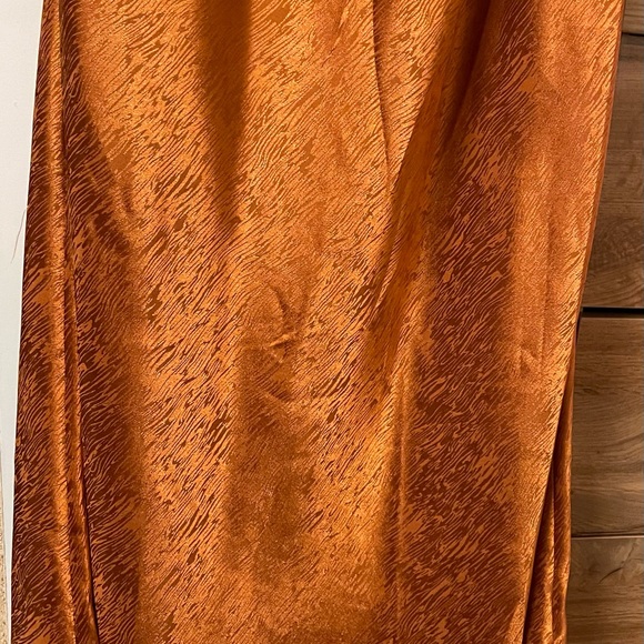 Orange slip dress - Picture 5 of 9